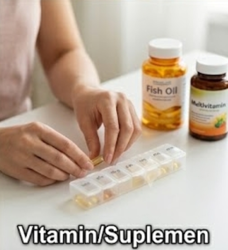 Manfaat Vitamin dan Suplemen untuk Kesehatan Harian